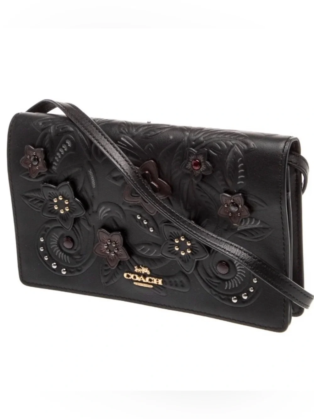 Leather Crossbody Bag like new Condition: Very Good